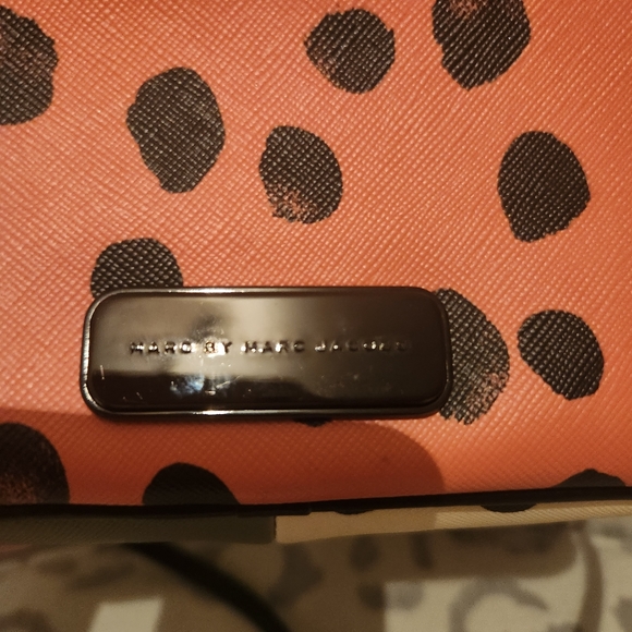 Marc Jacob Dot Multicolor Orange Black White Green Crossbody - Picture 13 of 13